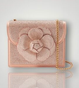 OSCAR DE LA RENTA Tro mini crystal-embellished satin shoulder bag